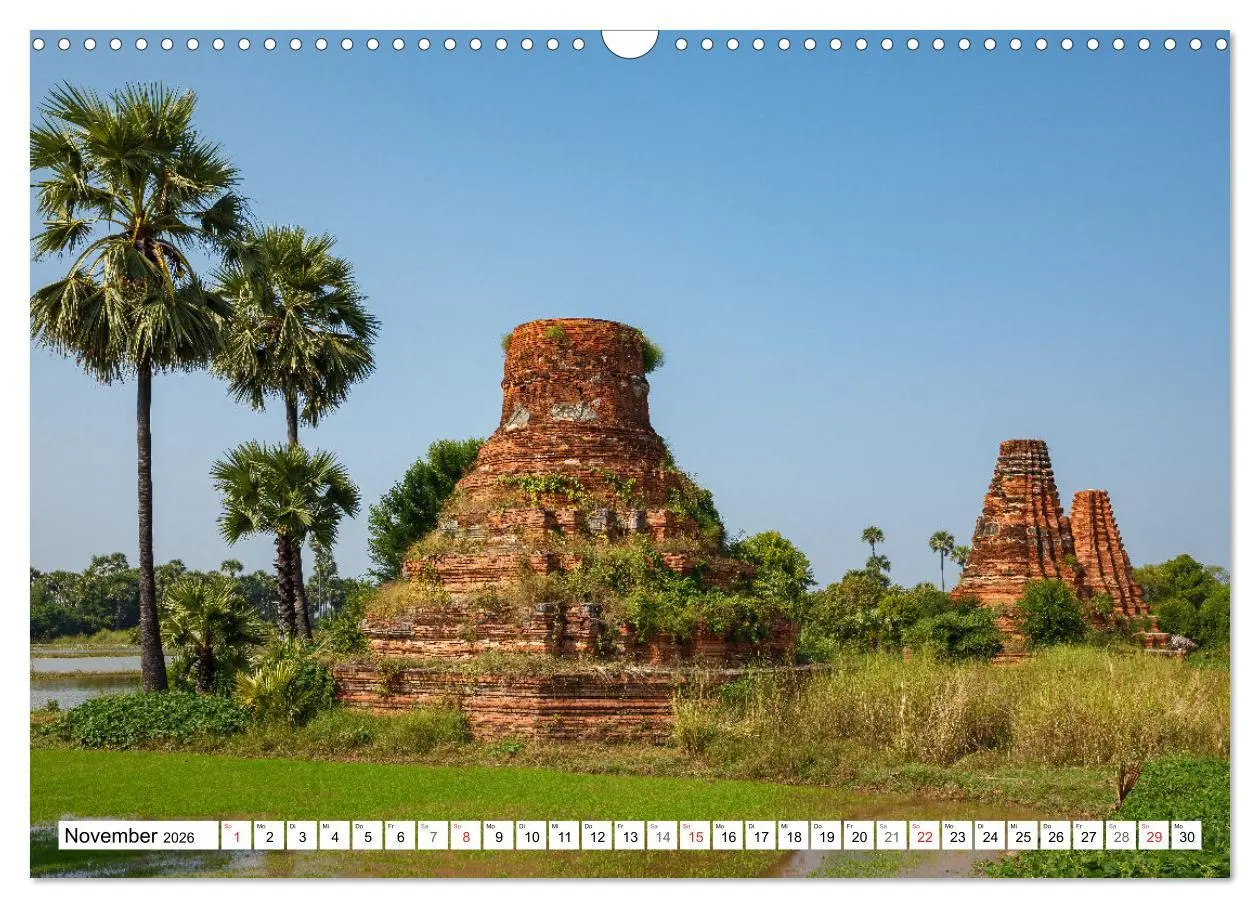 Bild: 9783457537183 | Wunderbares Myanmar (Wandkalender 2026 DIN A3 quer), CALVENDO...