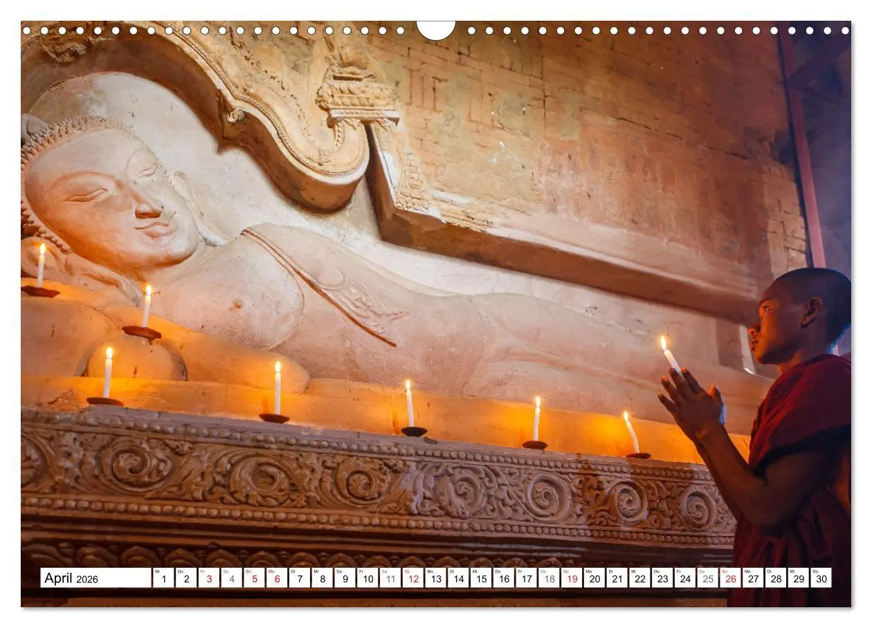 Bild: 9783457537183 | Wunderbares Myanmar (Wandkalender 2026 DIN A3 quer), CALVENDO...