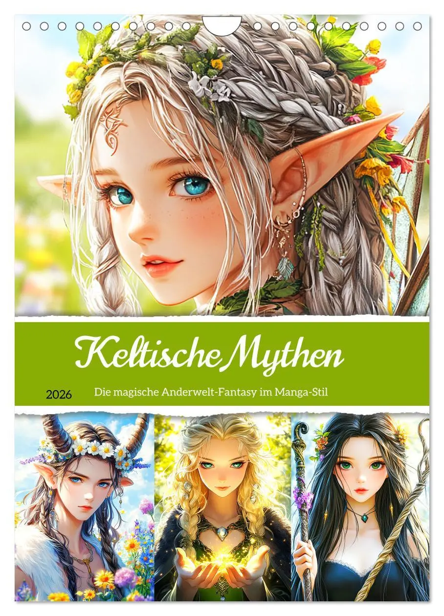 Cover: 9783516247183 | Keltische Mythen. Die magische Anderwelt-Fantasy im Manga-Stil...