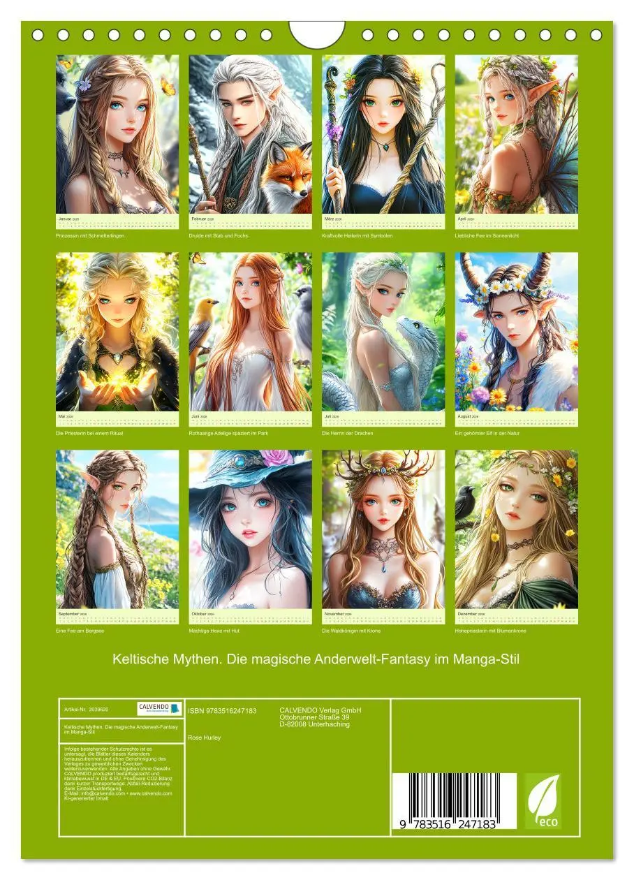 Bild: 9783516247183 | Keltische Mythen. Die magische Anderwelt-Fantasy im Manga-Stil...