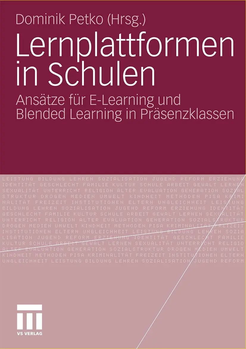 Cover: 9783531167183 | Lernplattformen in Schulen | Dominik Petko | Taschenbuch | 192 S.