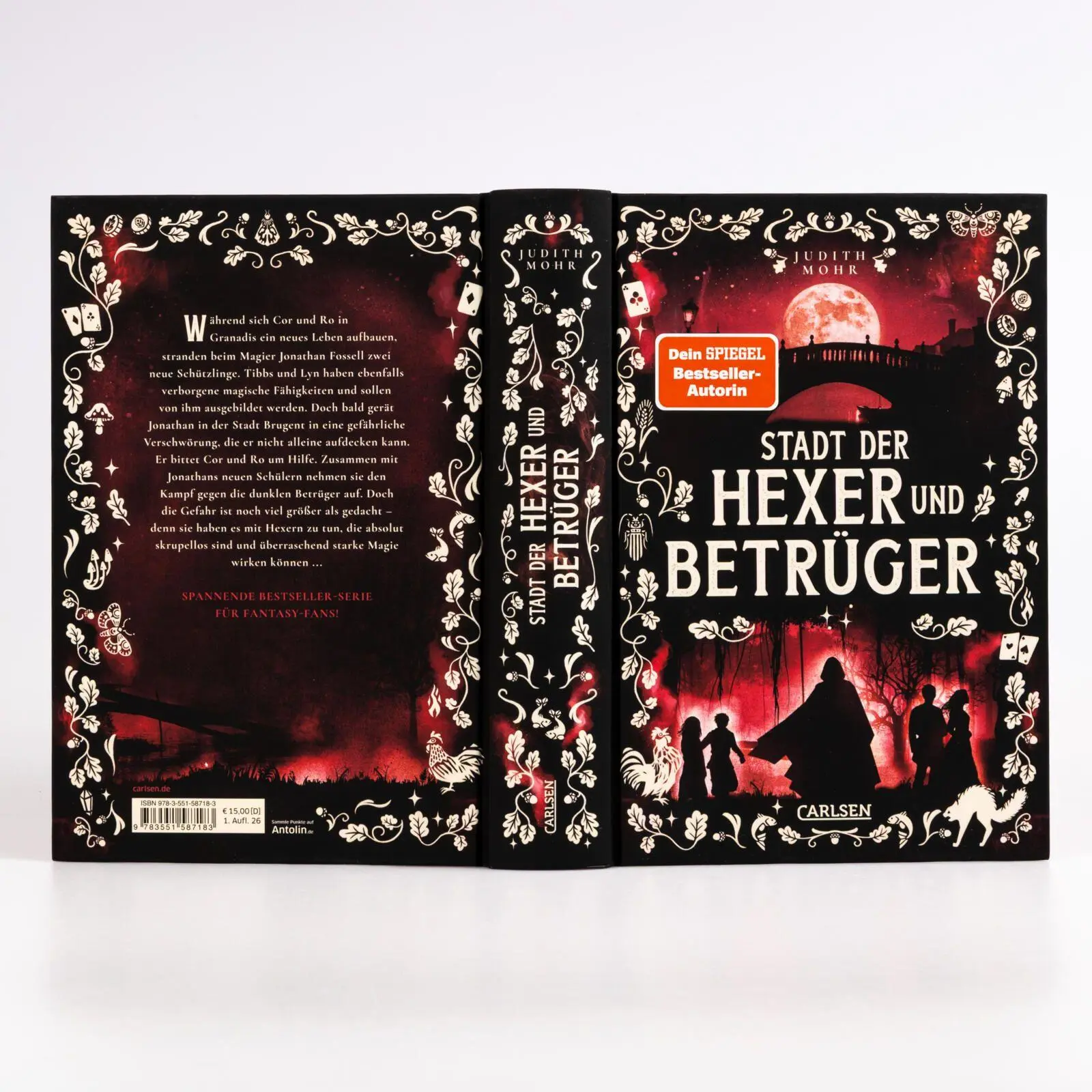 Bild: 9783551587183 | Stadt der Hexer und Betrüger (Stadt der Magier 3) | Judith Mohr | Buch