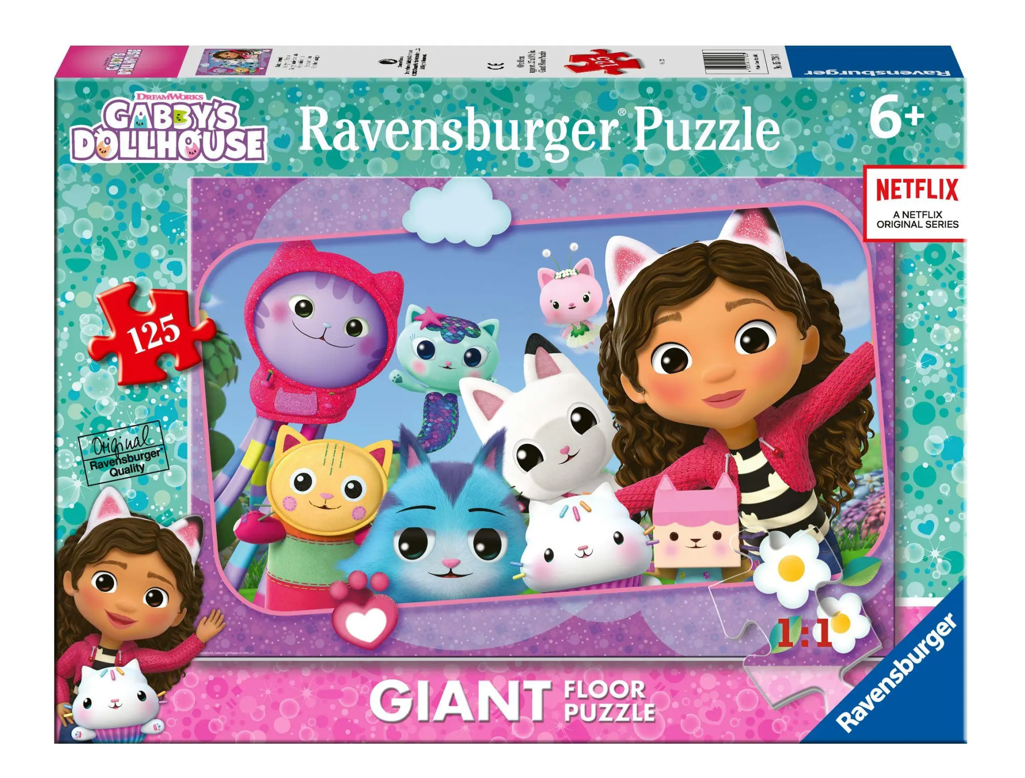 Cover: 4005556057283 | Ravensburger Kinderpuzzle 05728 - Gabby's Puppenhaus: Katzenfreunde...