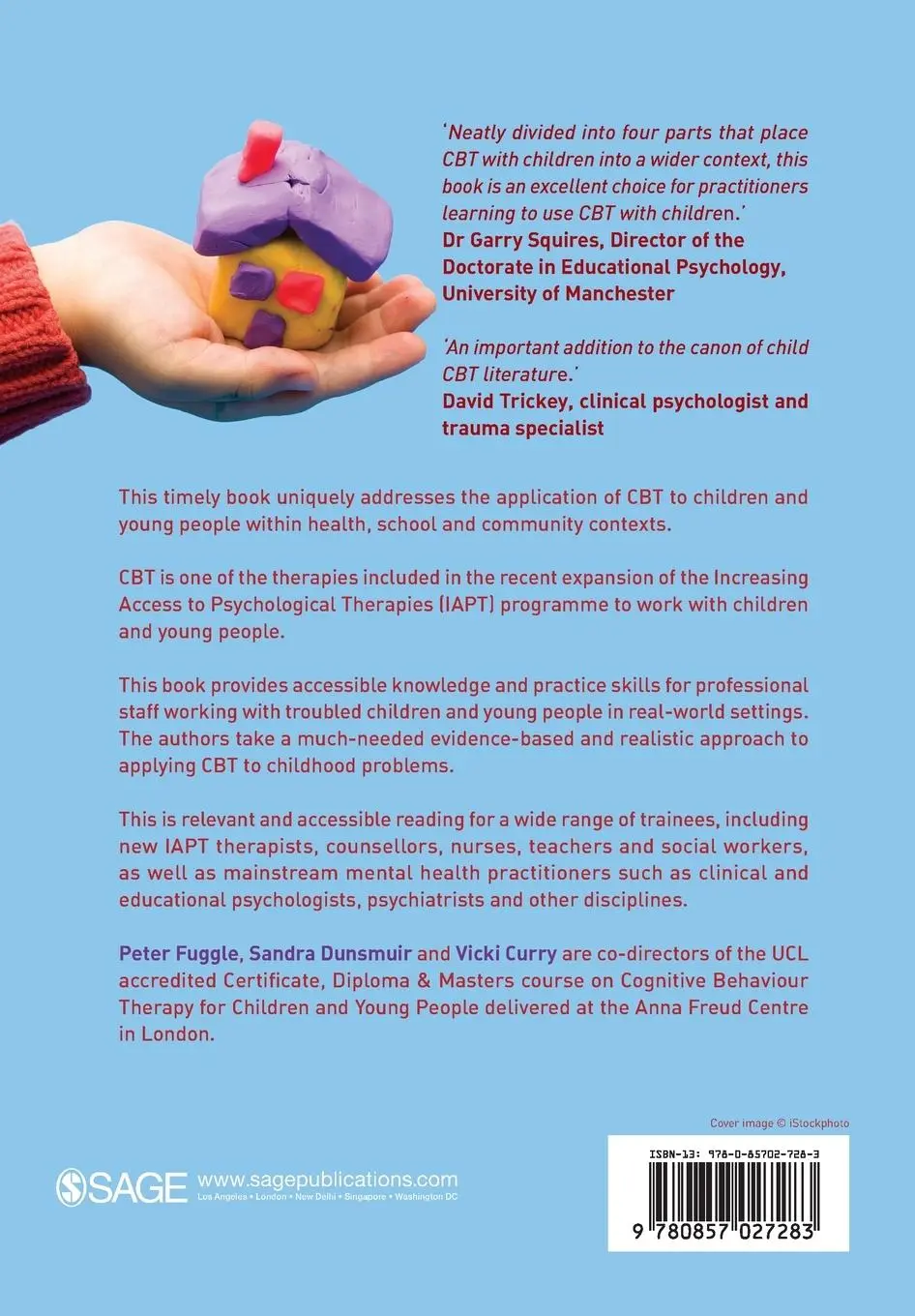 Rückseite: 9780857027283 | CBT with Children, Young People and Families | Peter Fuggle (u. a.)