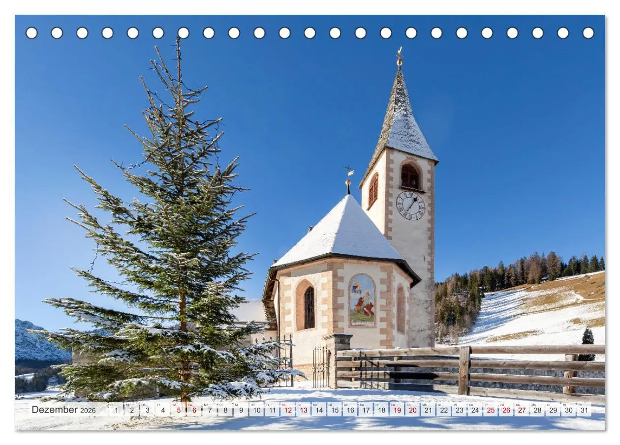 Bild: 9783457387283 | MAGISCHES SÜDTIROL (Tischkalender 2026 DIN A5 quer), CALVENDO...