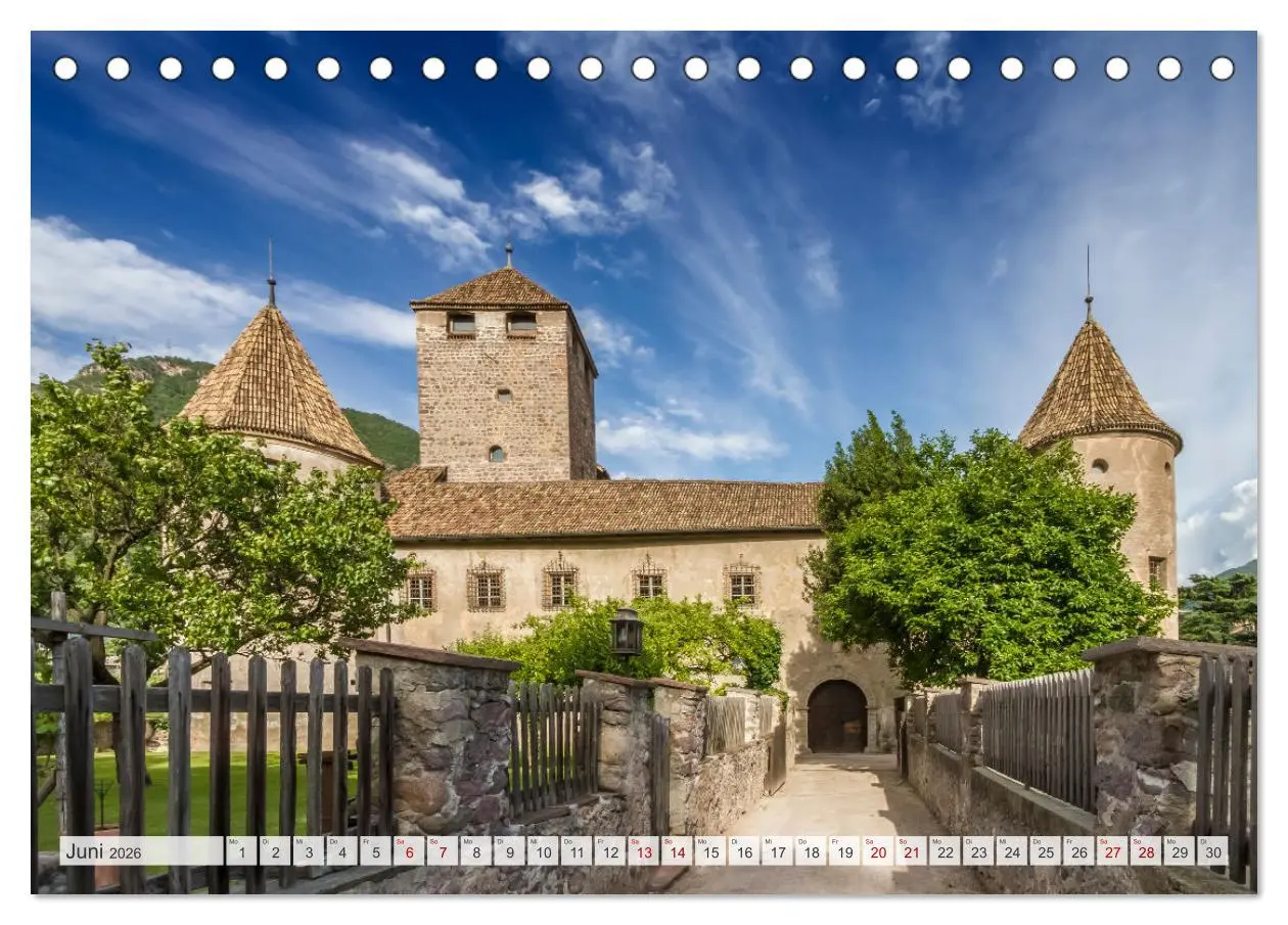 Bild: 9783457387283 | MAGISCHES SÜDTIROL (Tischkalender 2026 DIN A5 quer), CALVENDO...