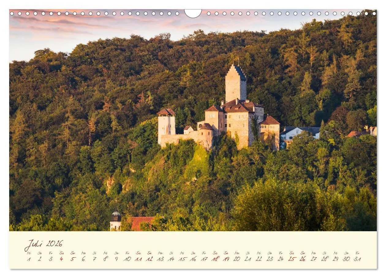 Bild: 9783457767283 | Burgen in Bayern Bayerns trutzige Vergangenheit (Wandkalender 2026...