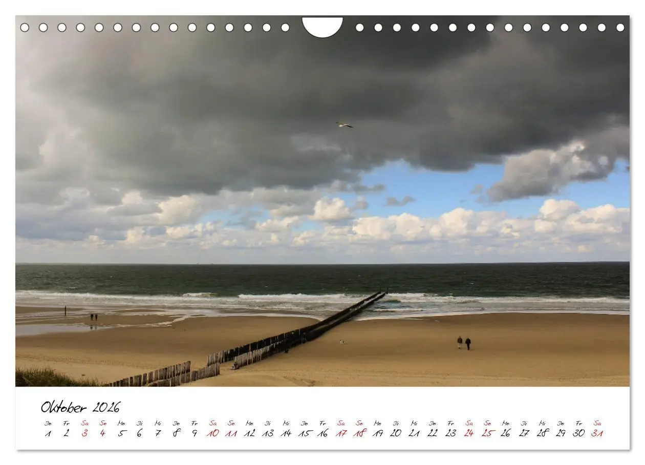 Bild: 9783457907283 | Das Seebad Domburg (Wandkalender 2026 DIN A4 quer), CALVENDO...