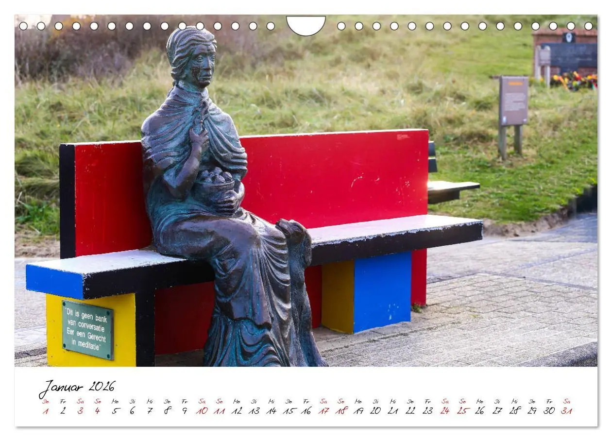 Bild: 9783457907283 | Das Seebad Domburg (Wandkalender 2026 DIN A4 quer), CALVENDO...