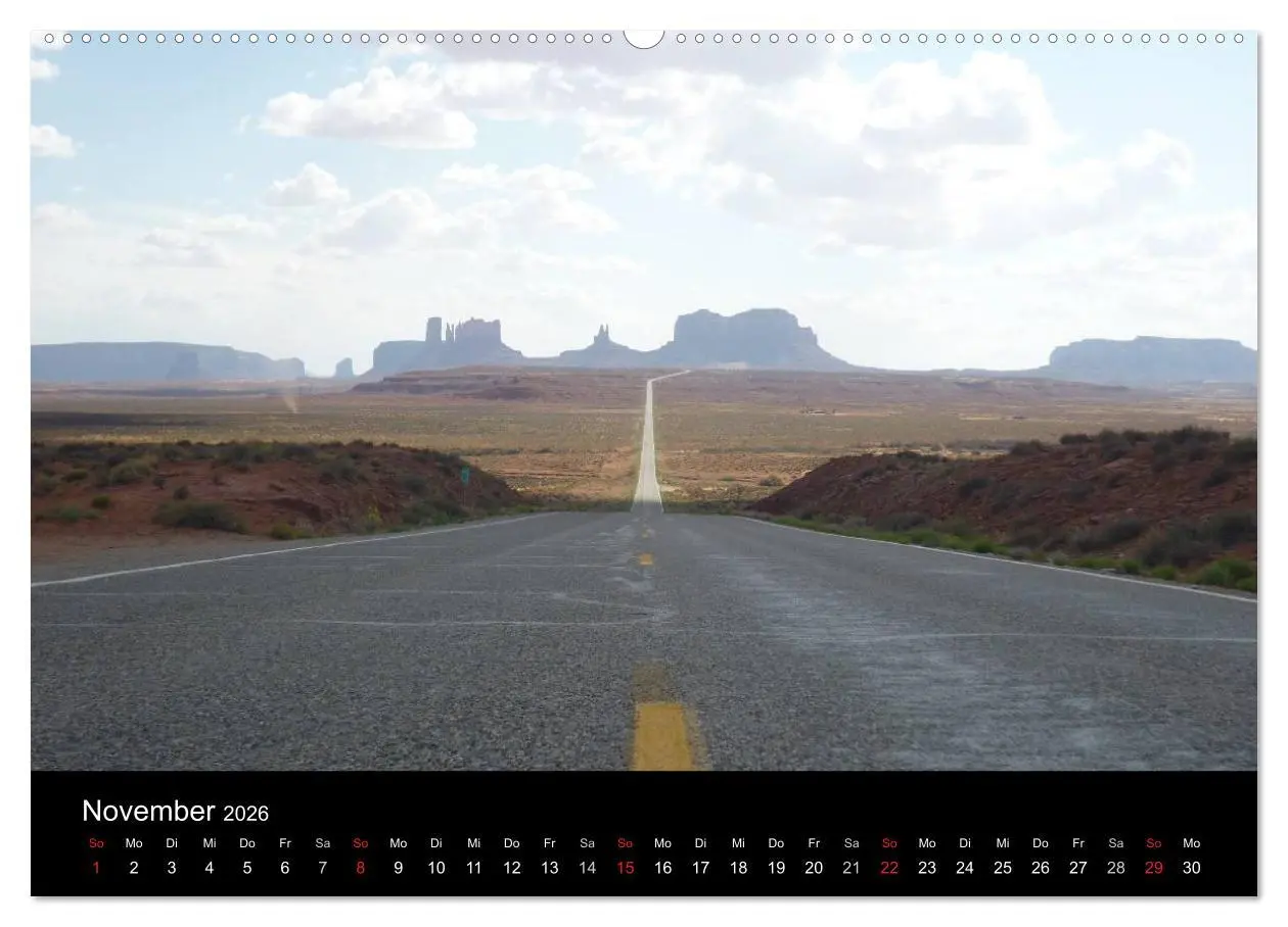 Bild: 9783516097283 | USA Highlights 2026 (hochwertiger Premium Wandkalender 2026 DIN A2...