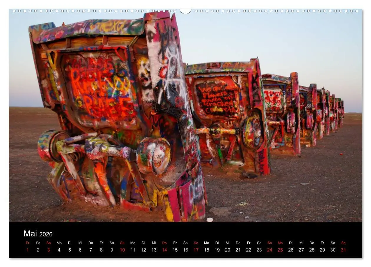 Bild: 9783516097283 | USA Highlights 2026 (hochwertiger Premium Wandkalender 2026 DIN A2...