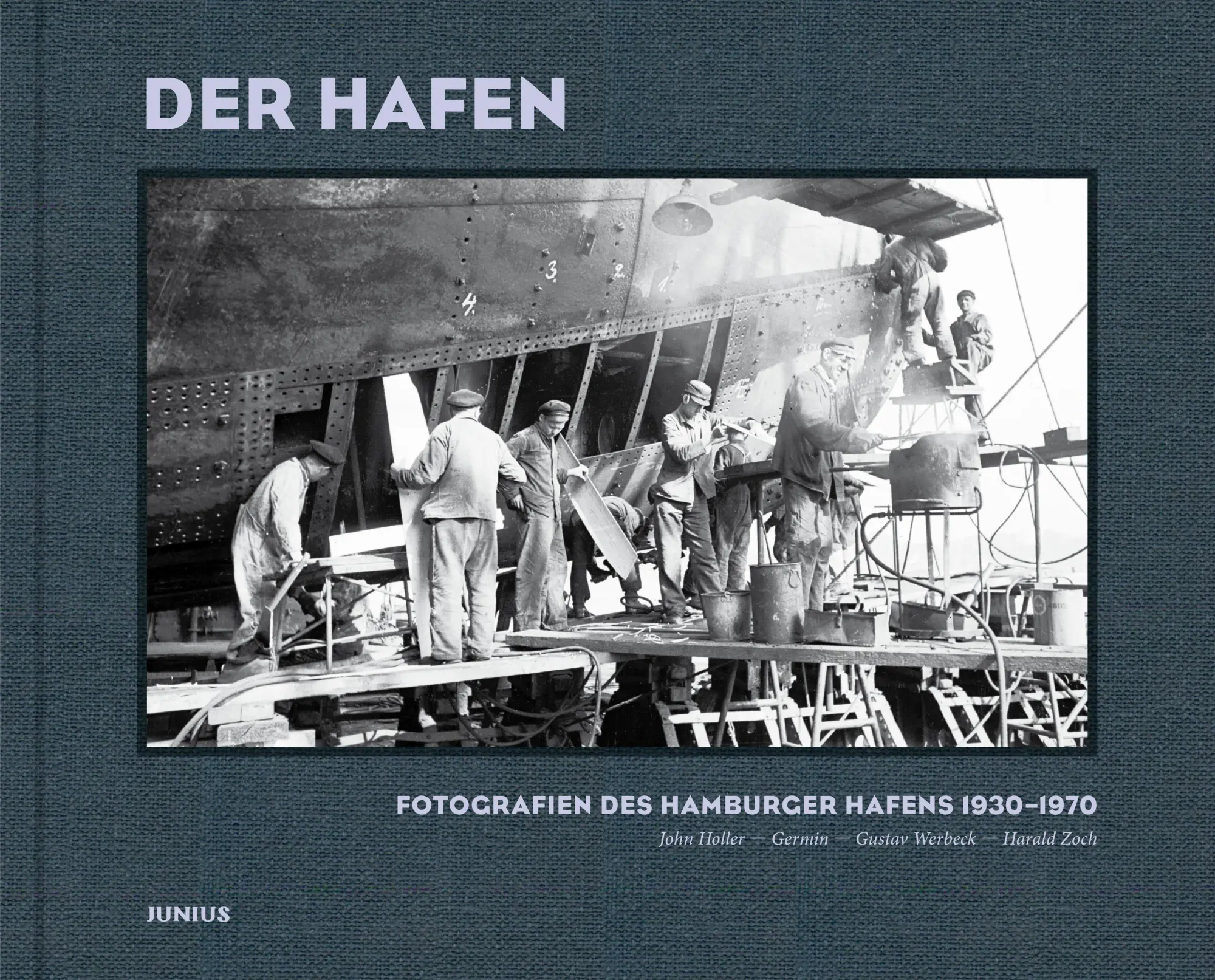 Cover: 9783885067283 | Der Hafen | Fotografien des Hamburger Hafens 1930-1970 | Rademacher