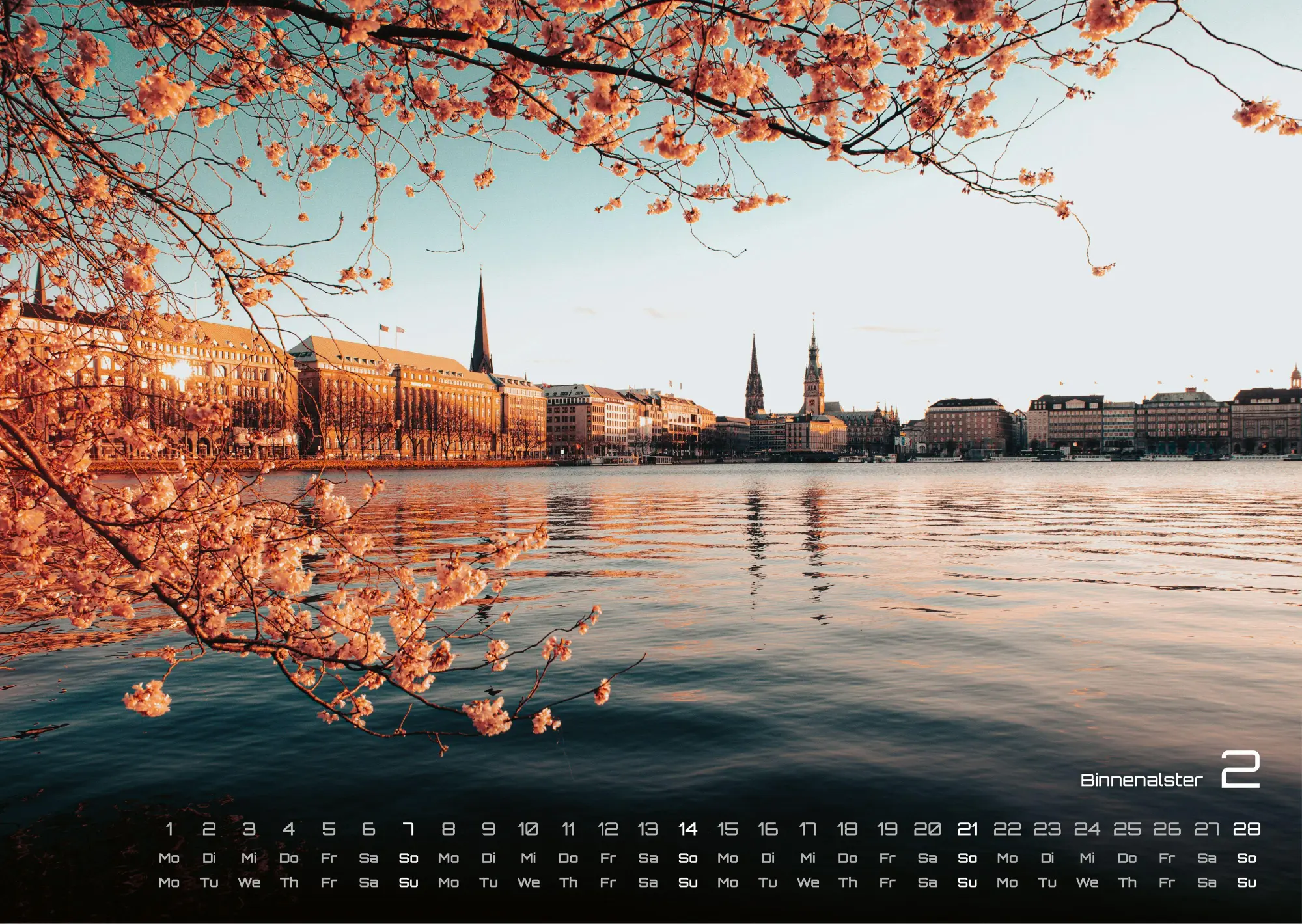 Bild: 9783986737283 | Hamburg - Zwischen Speicherstadt und Alster - 2027 - Kalender DIN A3