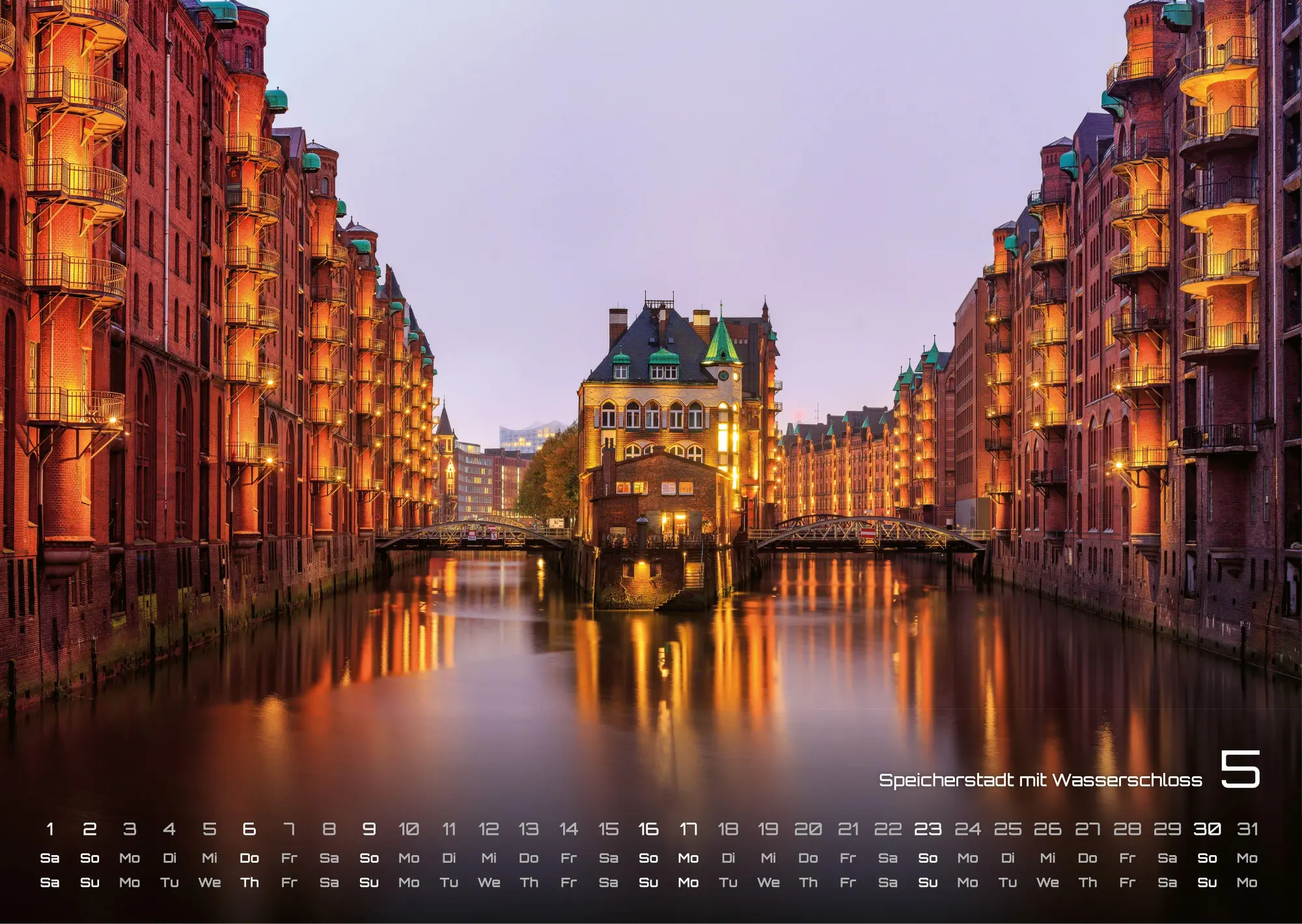Bild: 9783986737283 | Hamburg - Zwischen Speicherstadt und Alster - 2027 - Kalender DIN A3