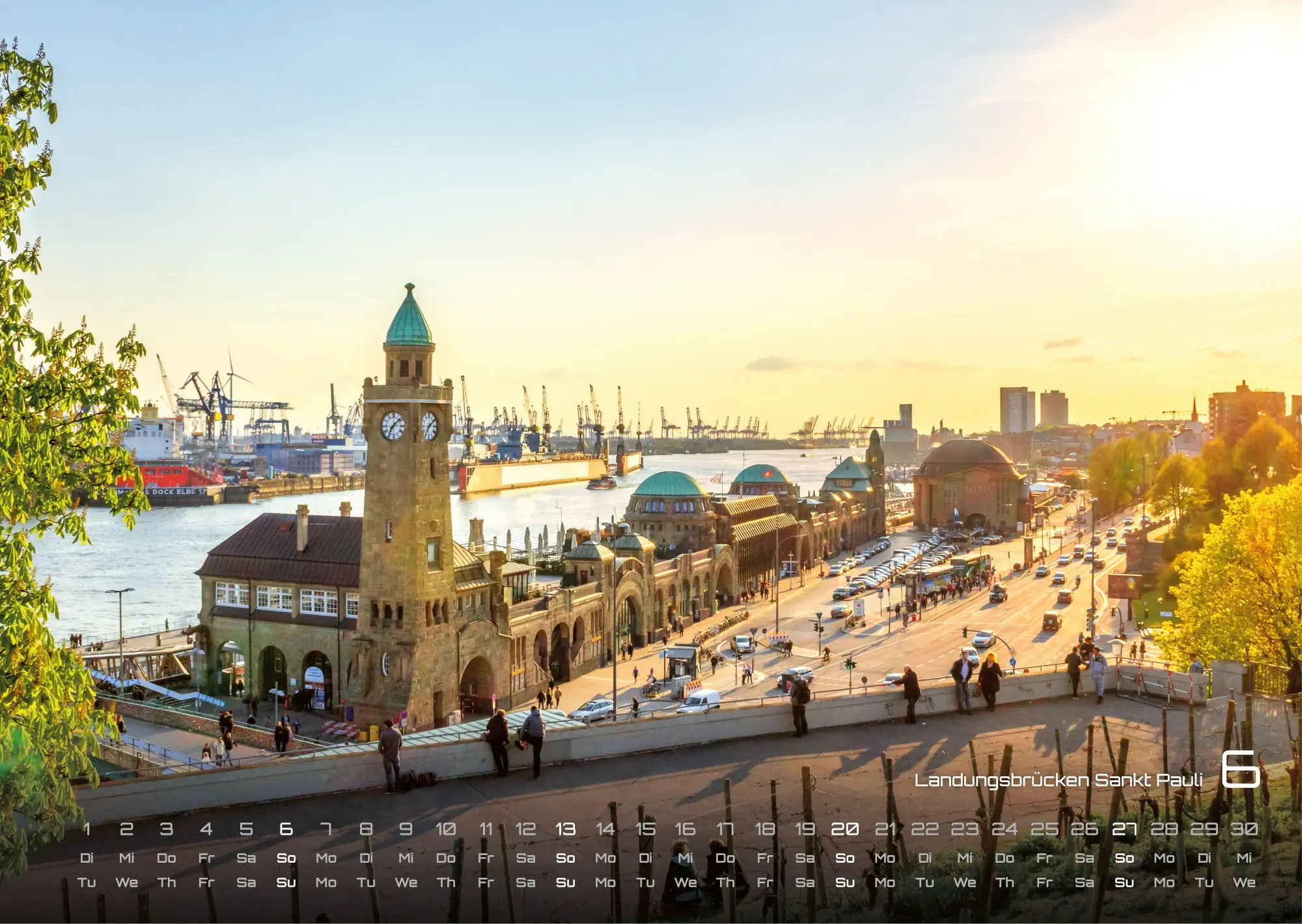 Bild: 9783986737283 | Hamburg - Zwischen Speicherstadt und Alster - 2027 - Kalender DIN A3