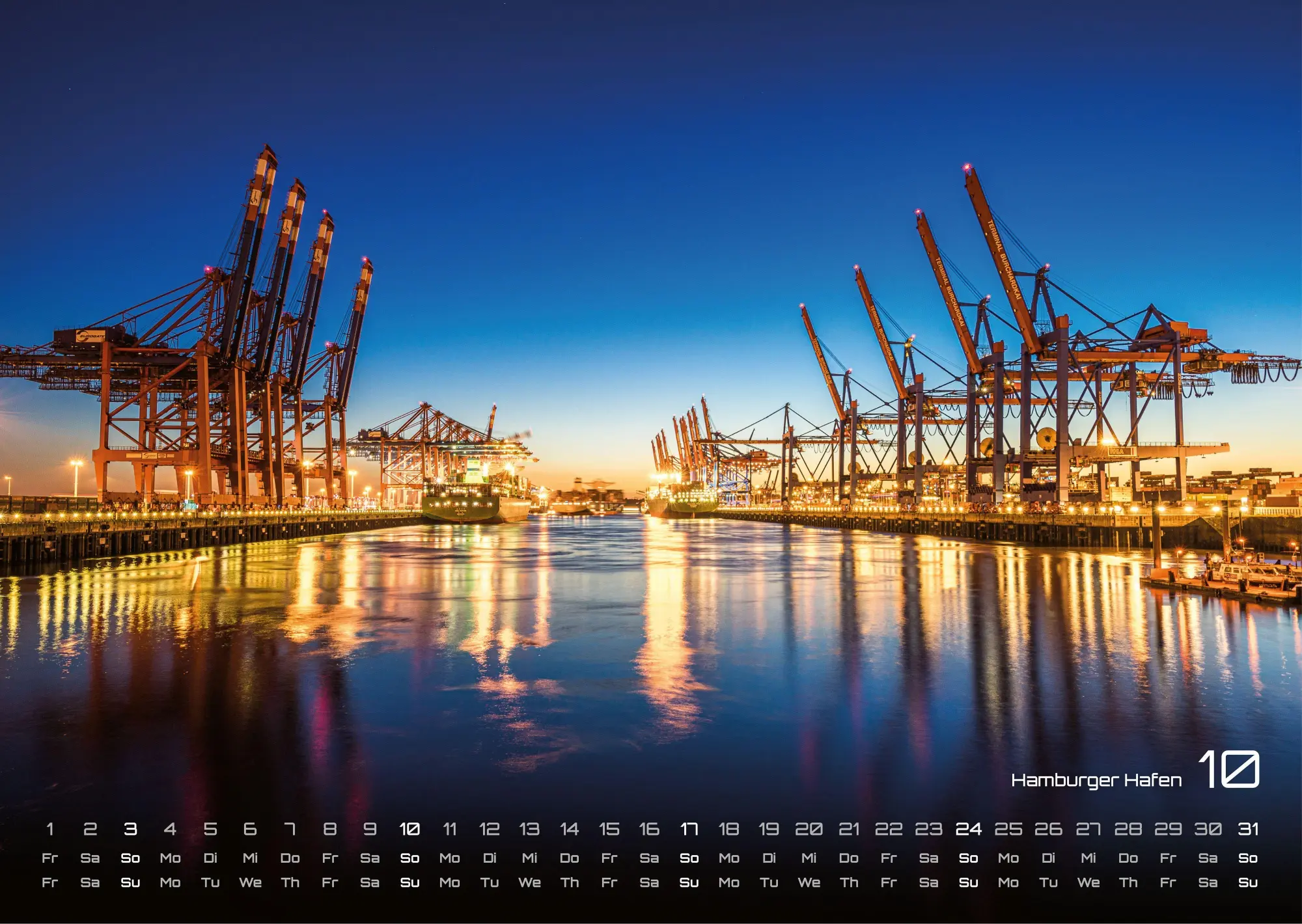 Bild: 9783986737283 | Hamburg - Zwischen Speicherstadt und Alster - 2027 - Kalender DIN A3
