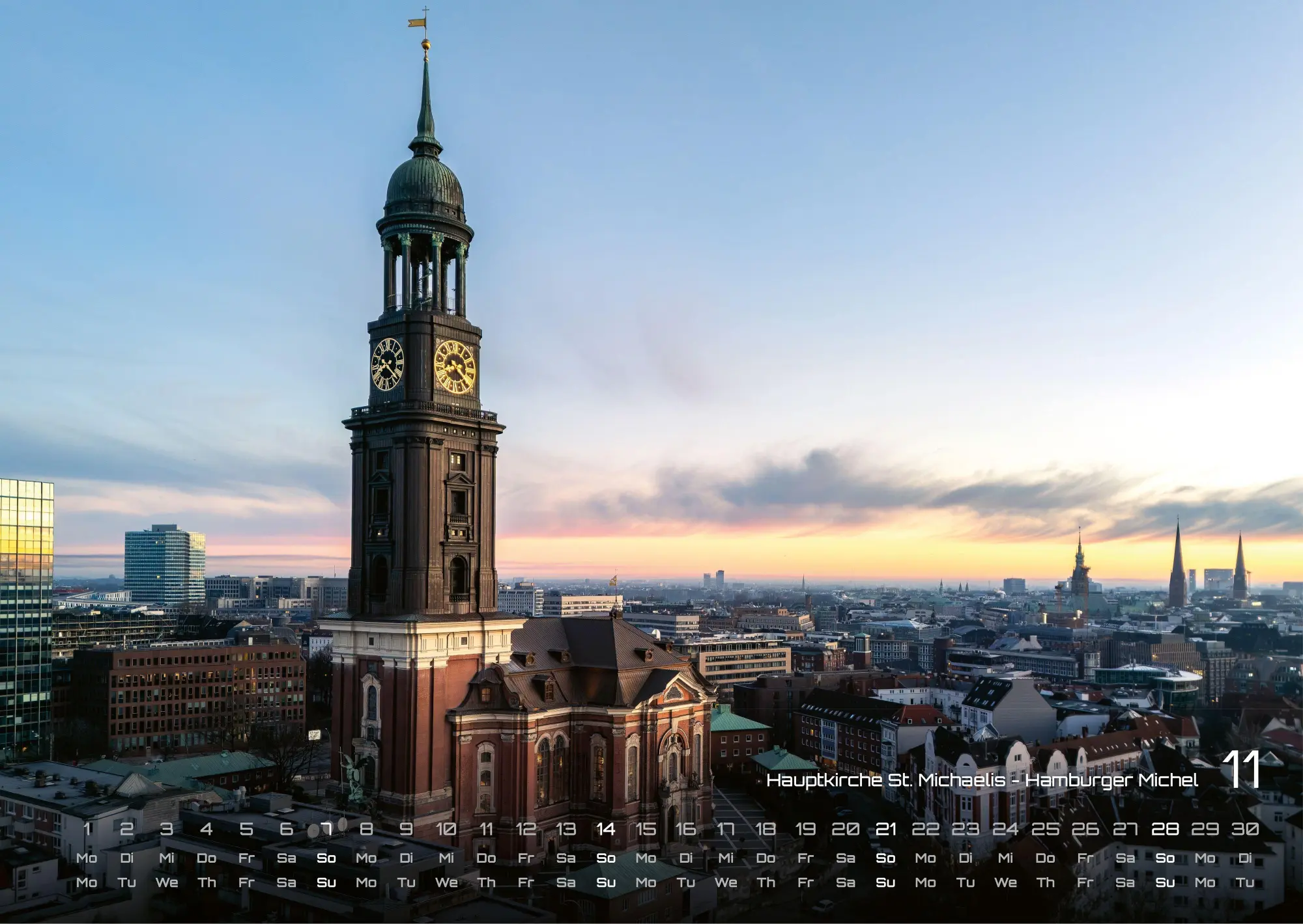 Bild: 9783986737283 | Hamburg - Zwischen Speicherstadt und Alster - 2027 - Kalender DIN A3