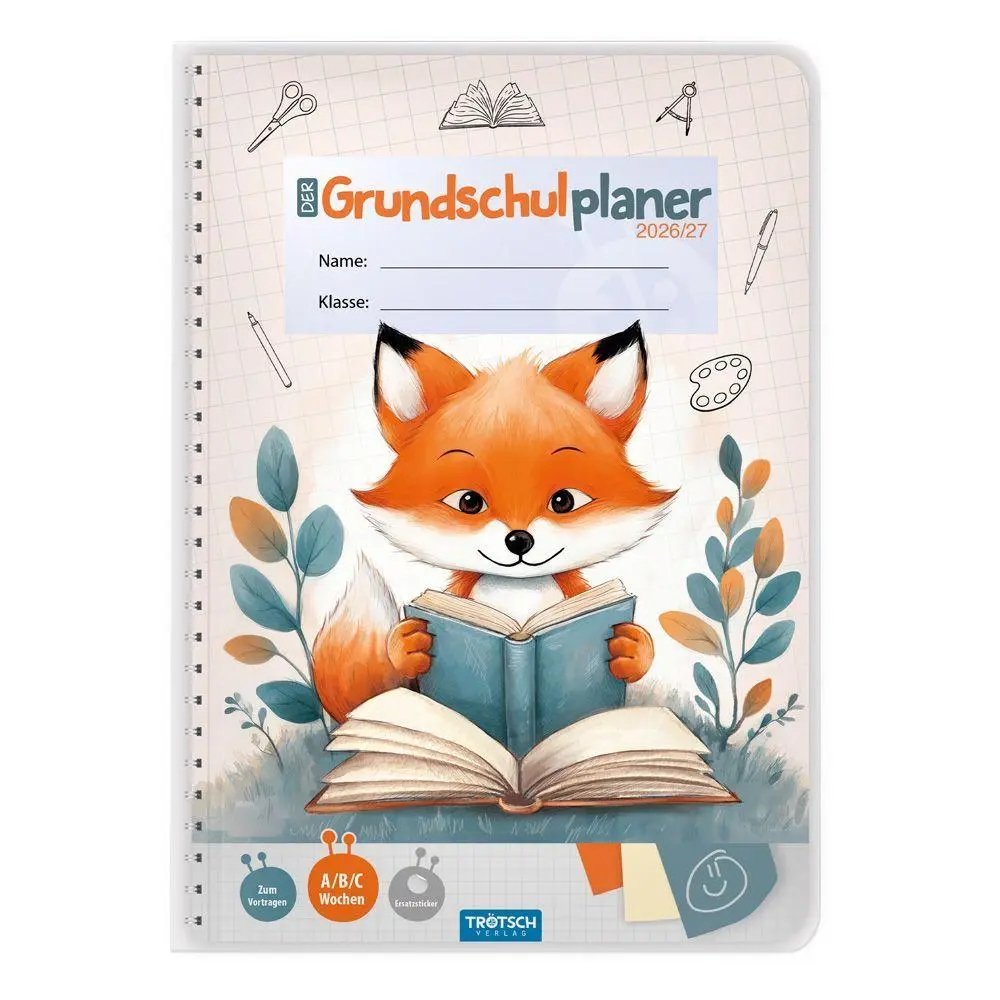 Cover: 9783988027283 | TRÖTSCH - Grundschulplaner Fuchs 26/27 | Trötsch Verlag GmbH &amp; Co. KG
