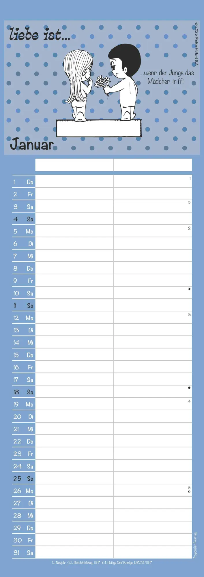 Bild: 4069095007383 | Liebe ist...Planer für Zwei 2026 | Alpha Edition | Kalender | 13 S.