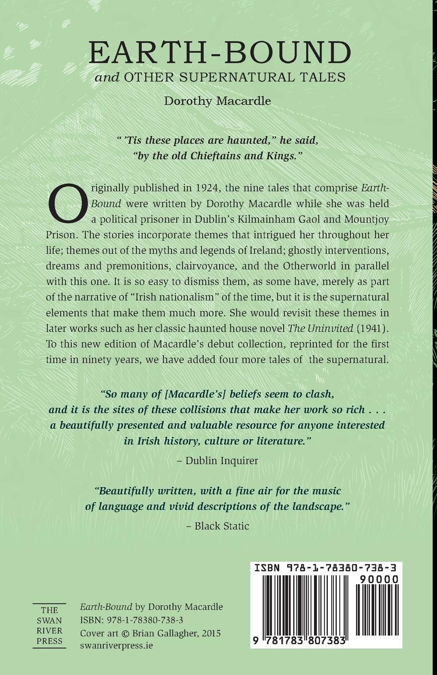 Rückseite: 9781783807383 | Earth-Bound | and Other Supernatural Tales | Dorothy Macardle | Buch