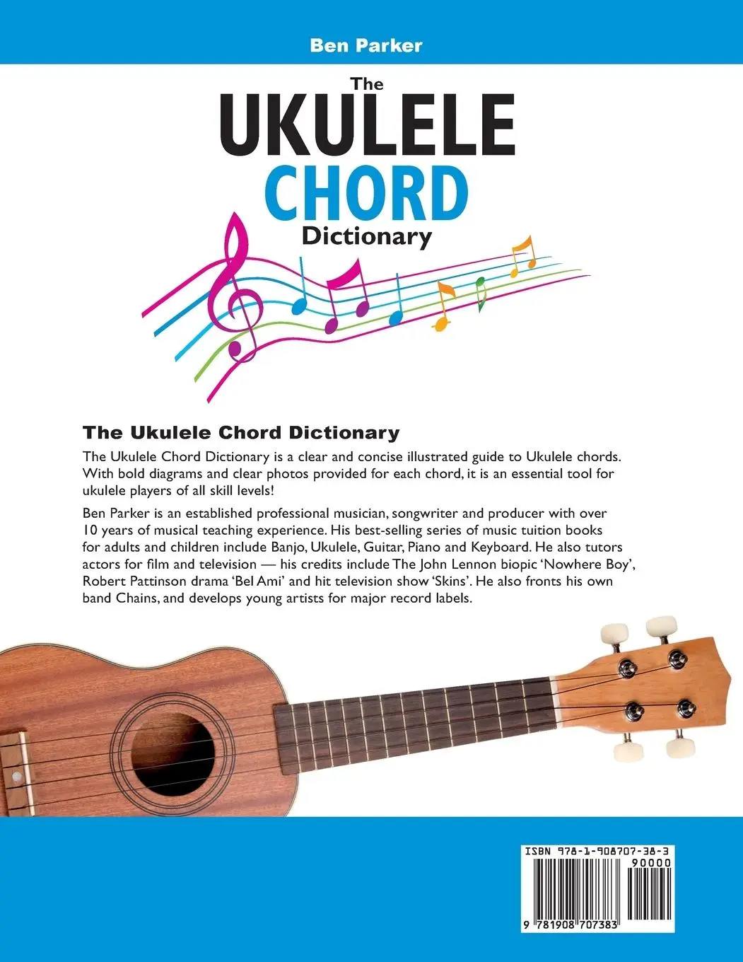 Rückseite: 9781908707383 | The Ukulele Chord Dictionary | Ben Parker | Taschenbuch | Englisch