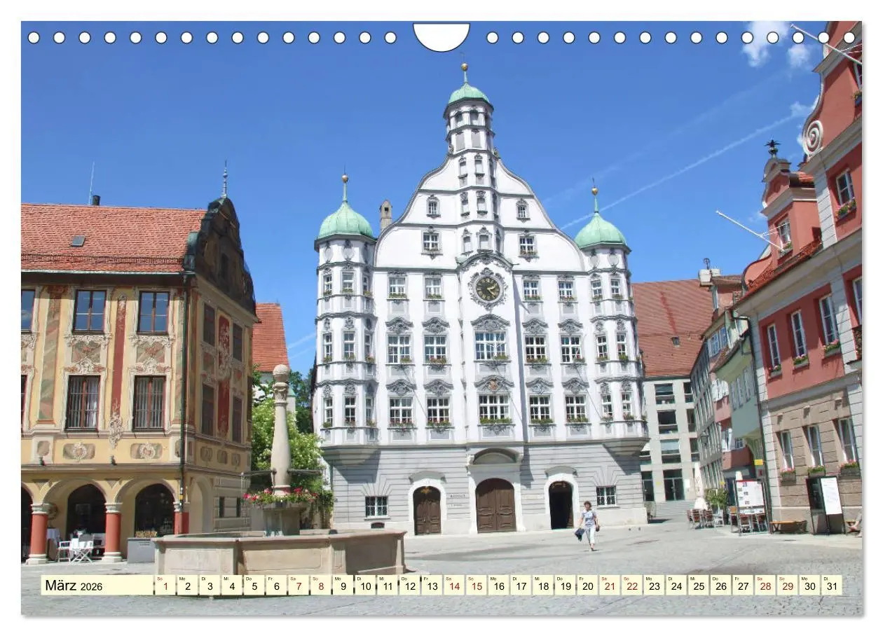 Bild: 9783457827383 | Unterwegs in Memmingen (Wandkalender 2026 DIN A4 quer), CALVENDO...