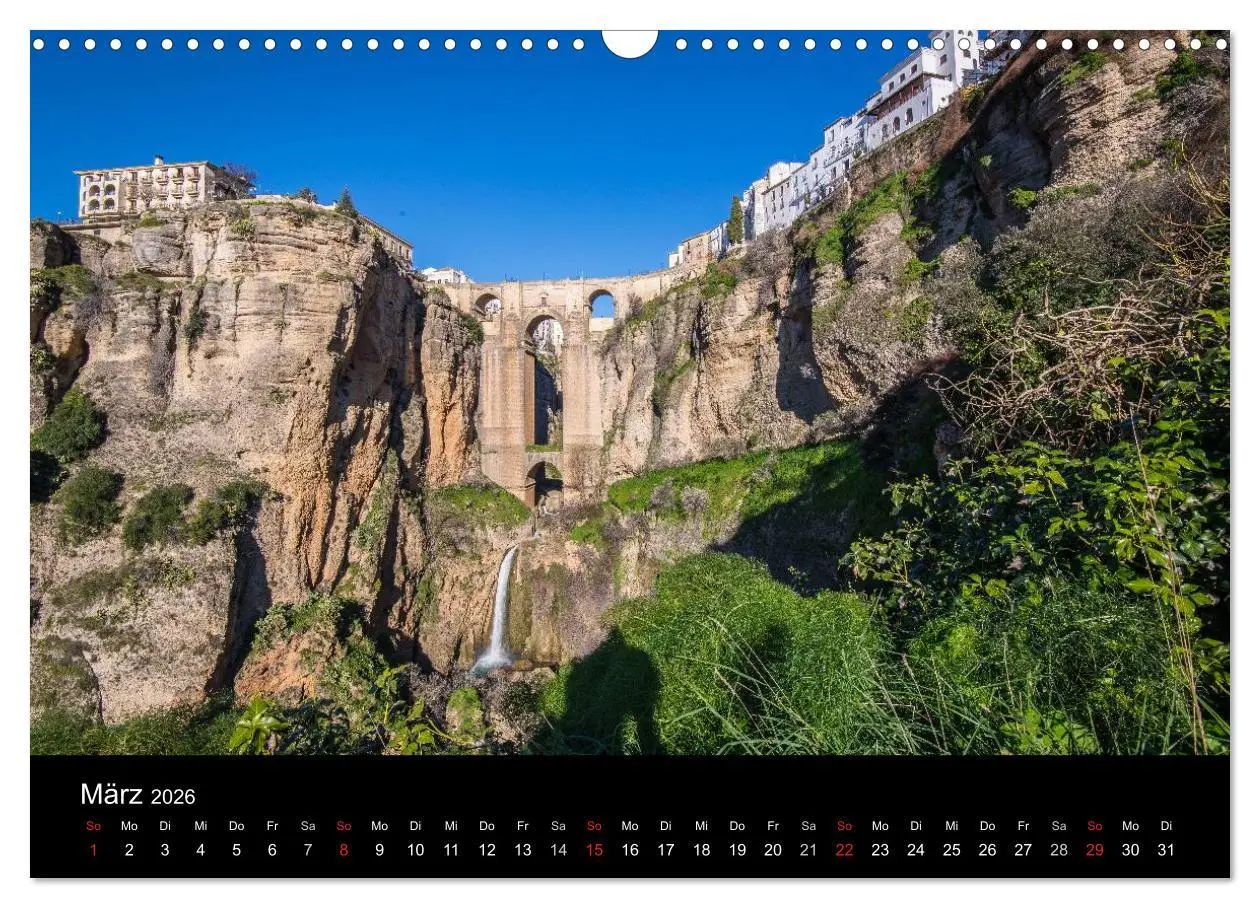 Bild: 9783516157383 | Andalusien (Wandkalender 2026 DIN A3 quer), CALVENDO Monatskalender