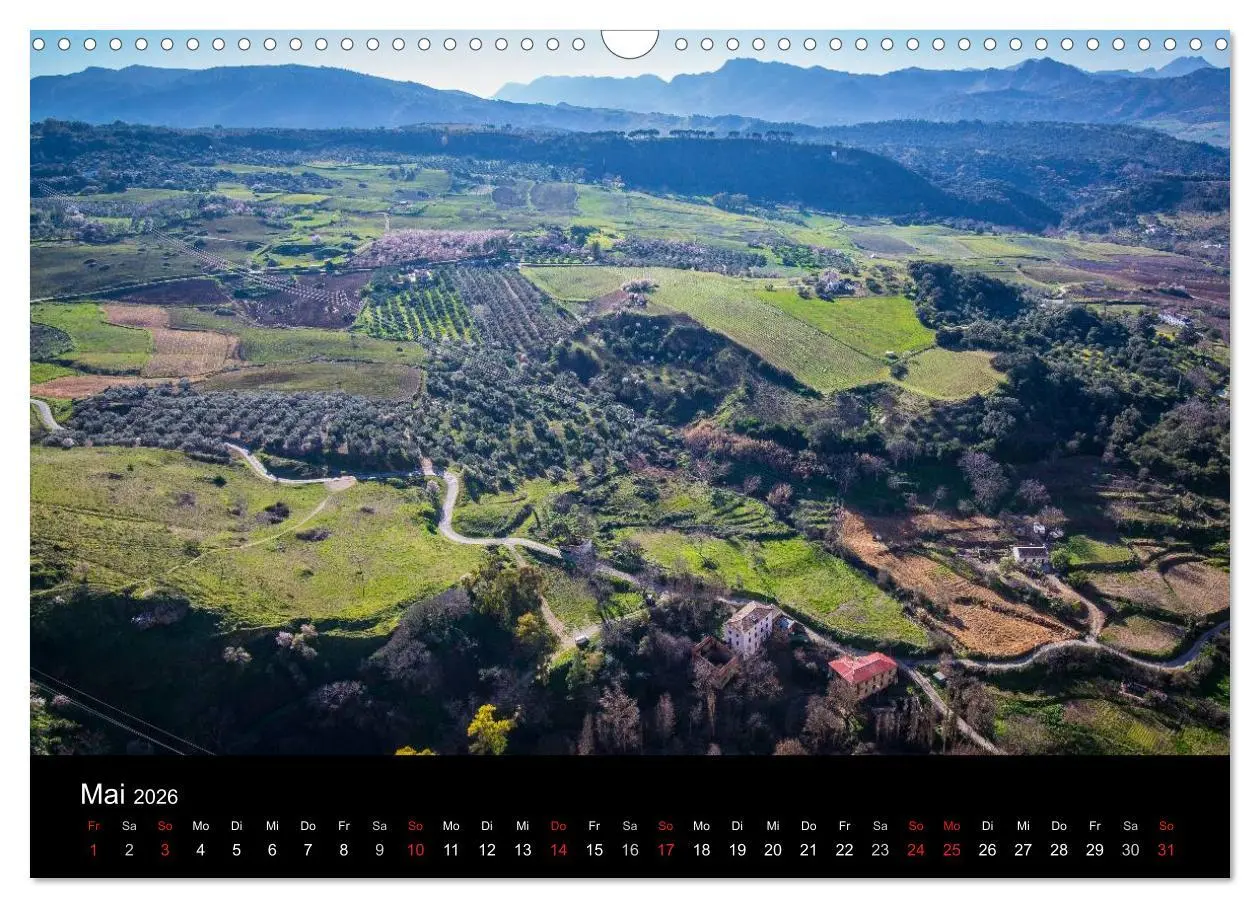 Bild: 9783516157383 | Andalusien (Wandkalender 2026 DIN A3 quer), CALVENDO Monatskalender