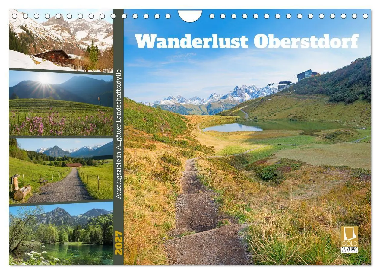 Cover: 9783516777383 | Wanderlust Oberstdorf (Wandkalender 2027 DIN A4 quer), CALVENDO...