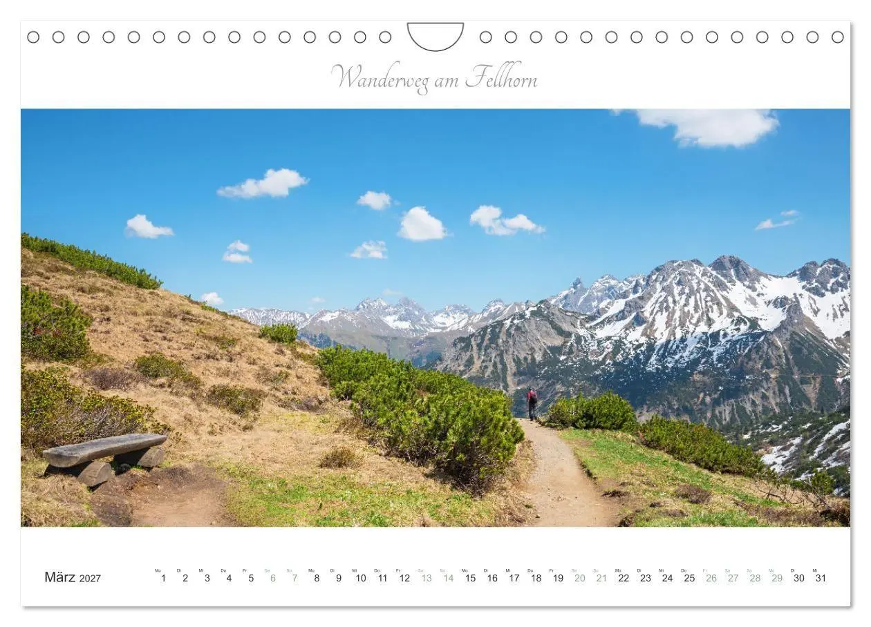 Bild: 9783516777383 | Wanderlust Oberstdorf (Wandkalender 2027 DIN A4 quer), CALVENDO...