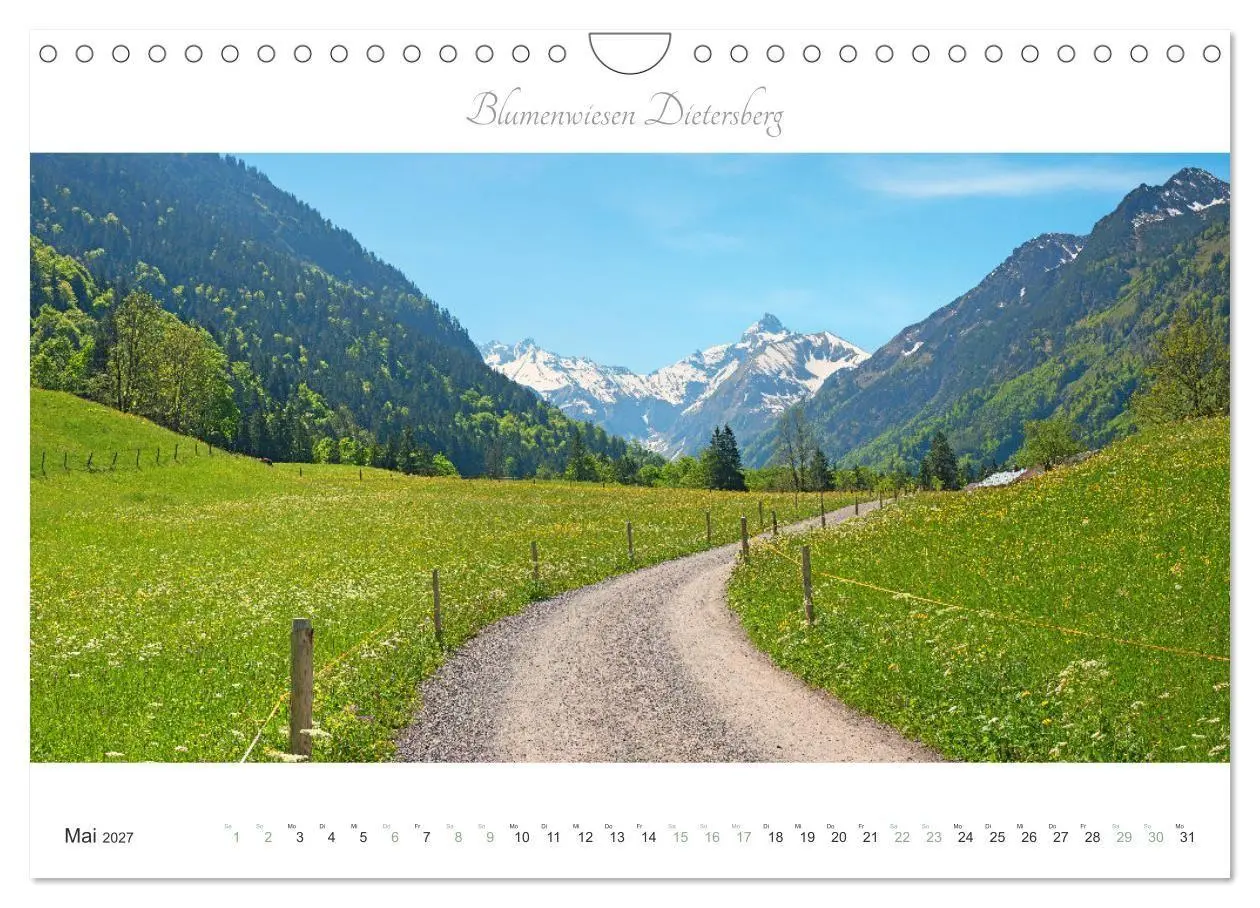 Bild: 9783516777383 | Wanderlust Oberstdorf (Wandkalender 2027 DIN A4 quer), CALVENDO...