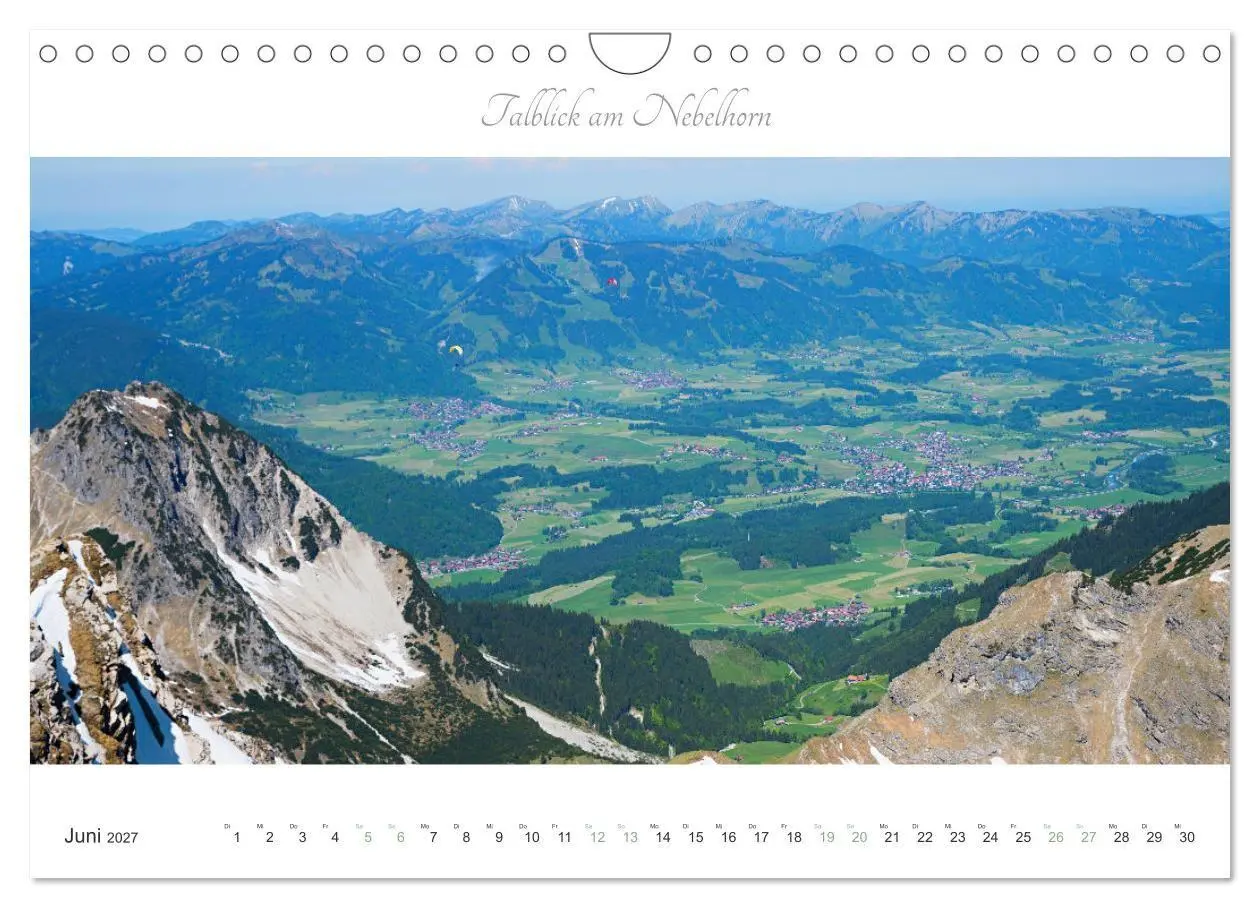Bild: 9783516777383 | Wanderlust Oberstdorf (Wandkalender 2027 DIN A4 quer), CALVENDO...