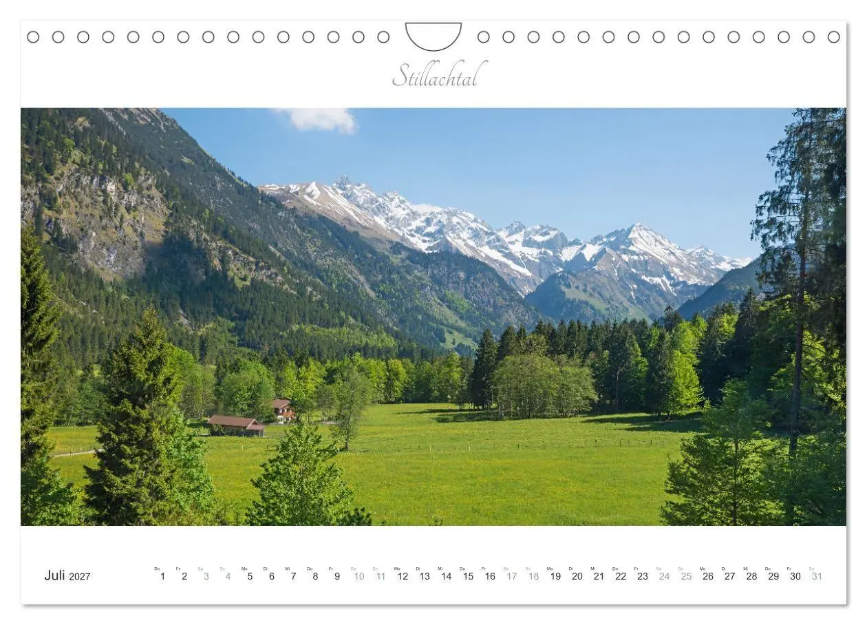 Bild: 9783516777383 | Wanderlust Oberstdorf (Wandkalender 2027 DIN A4 quer), CALVENDO...