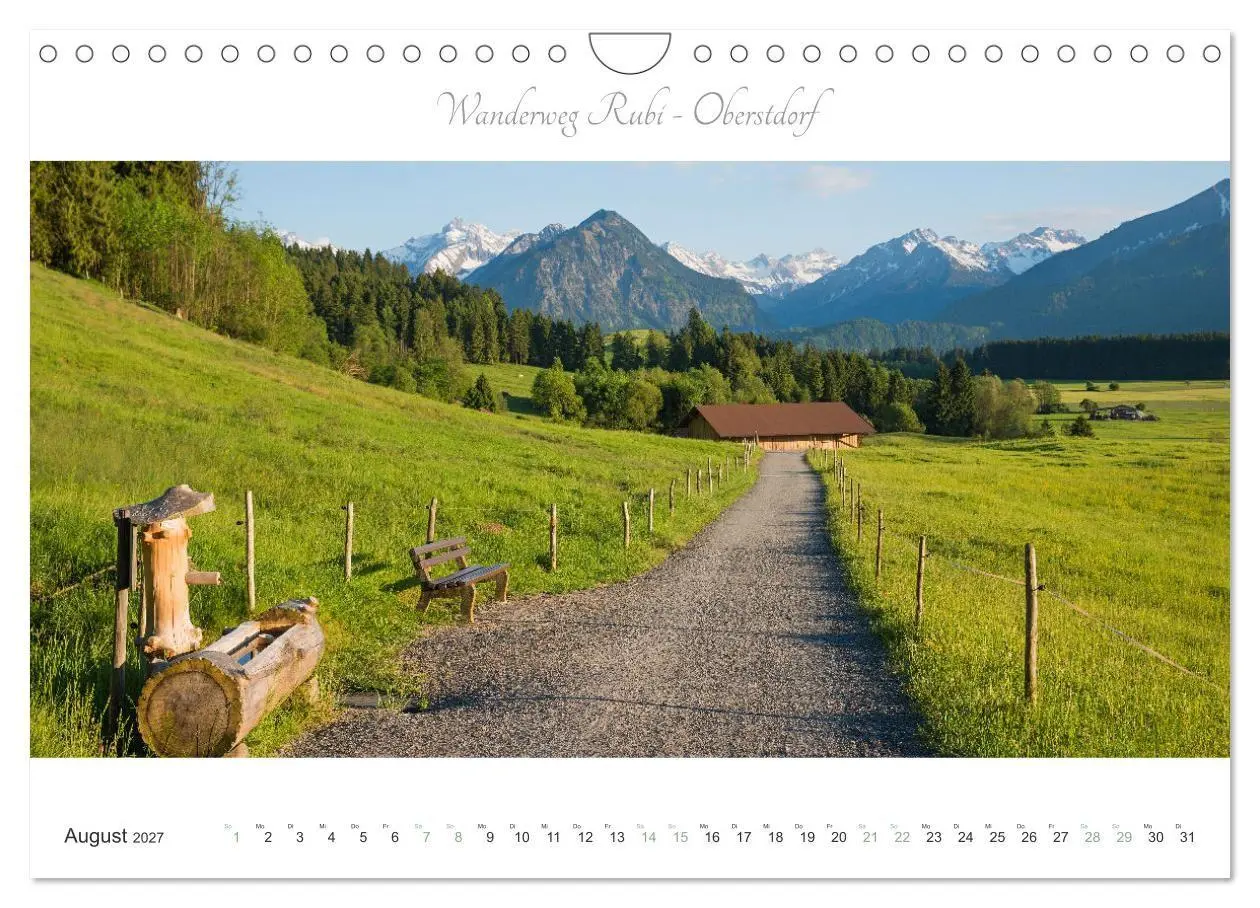 Bild: 9783516777383 | Wanderlust Oberstdorf (Wandkalender 2027 DIN A4 quer), CALVENDO...