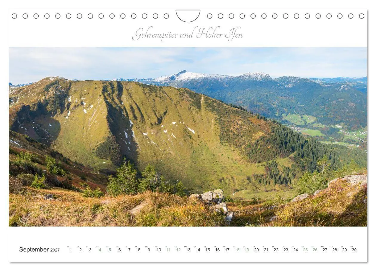 Bild: 9783516777383 | Wanderlust Oberstdorf (Wandkalender 2027 DIN A4 quer), CALVENDO...