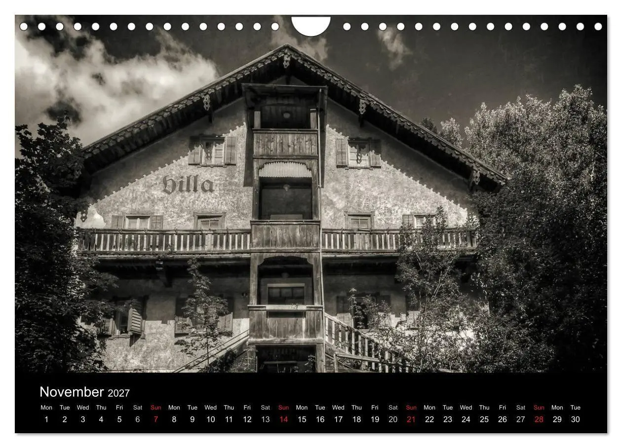 Bild: 9783569937383 | Abandoned Places Haunted Houses (Wall Calendar 2027 DIN A4...