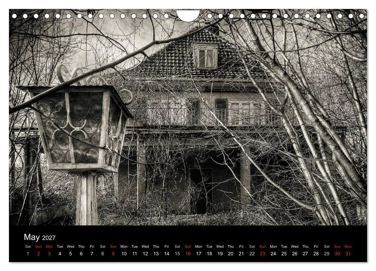 Bild: 9783569937383 | Abandoned Places Haunted Houses (Wall Calendar 2027 DIN A4...
