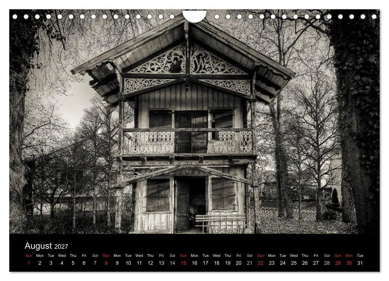 Bild: 9783569937383 | Abandoned Places Haunted Houses (Wall Calendar 2027 DIN A4...