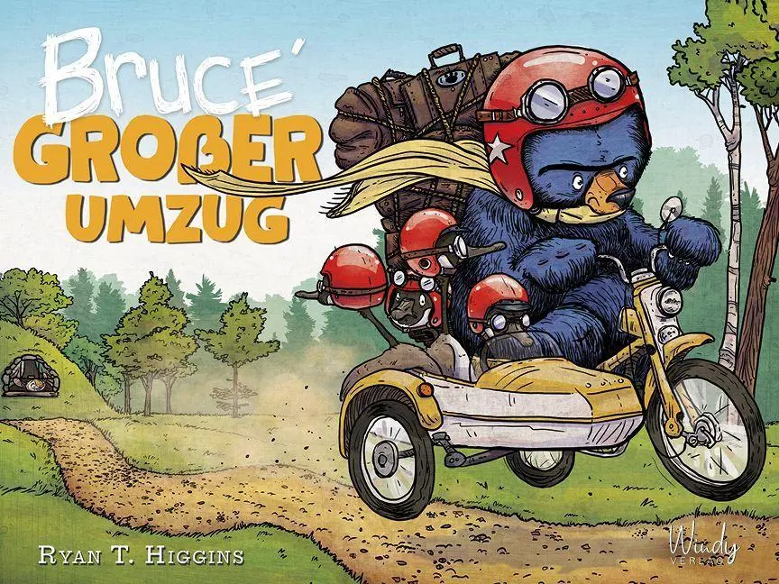 Cover: 9783948417383 | Bruce' großer Umzug - Band 3 der Bruce-Reihe | Ryan T. Higgins | Buch