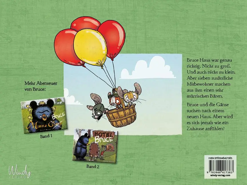 Rückseite: 9783948417383 | Bruce' großer Umzug - Band 3 der Bruce-Reihe | Ryan T. Higgins | Buch