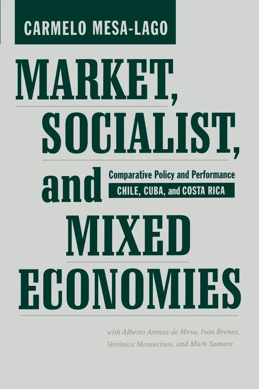 Cover: 9780801877483 | Market, Socialist, and Mixed Economies | Carmelo Mesa-Lago | Buch