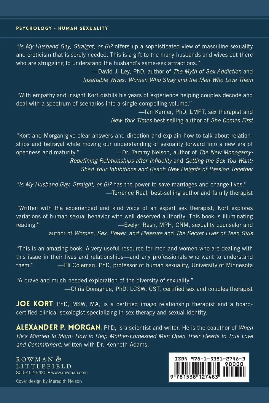 Rückseite: 9781538127483 | Is My Husband Gay, Straight, or Bi? | Joe Kort | Taschenbuch | 2019