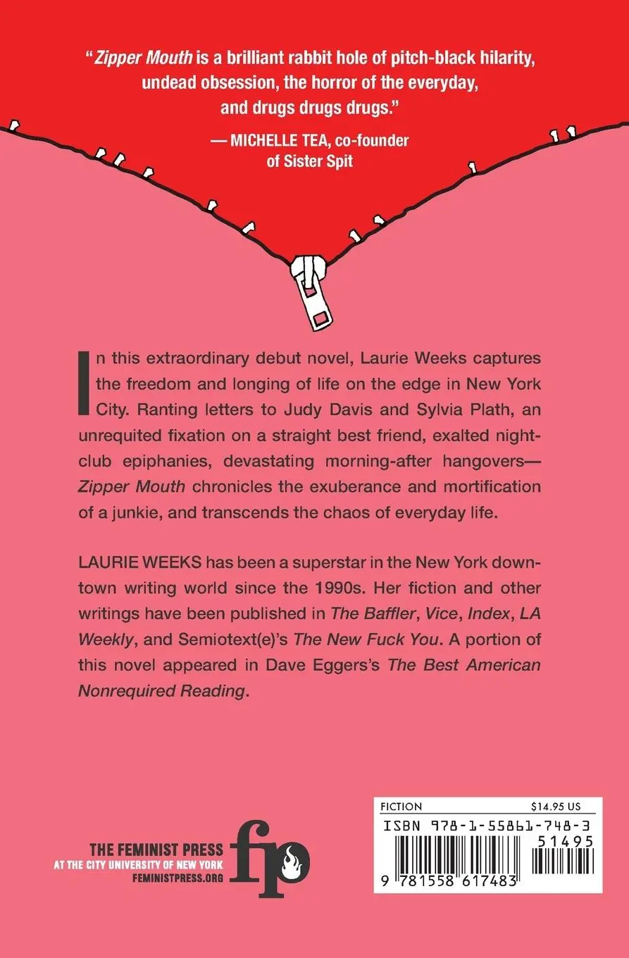 Rückseite: 9781558617483 | Zipper Mouth | Laurie Weeks | Taschenbuch | Kartoniert / Broschiert