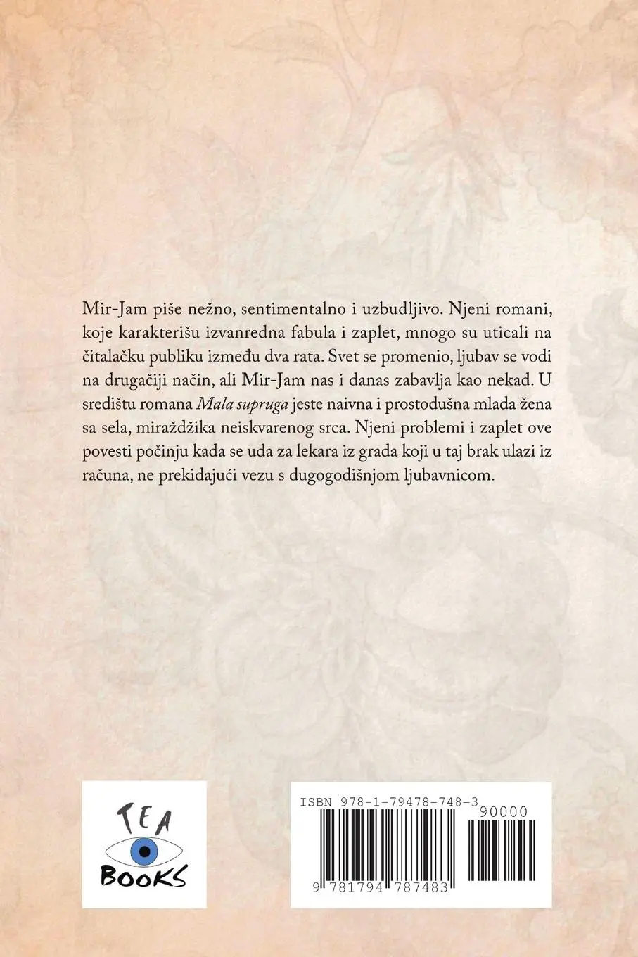 Rückseite: 9781794787483 | Mala supruga | Milica Jakovljevi¿ Mir-Jam | Taschenbuch | ? | 2019