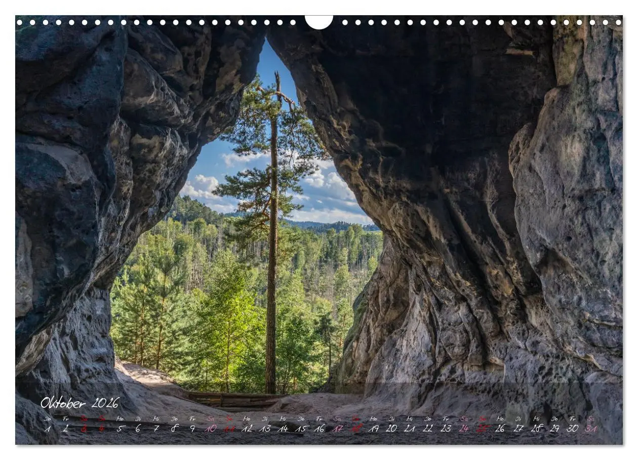 Bild: 9783457367483 | Landschaften der Sächsischen Schweiz (Wandkalender 2026 DIN A3...