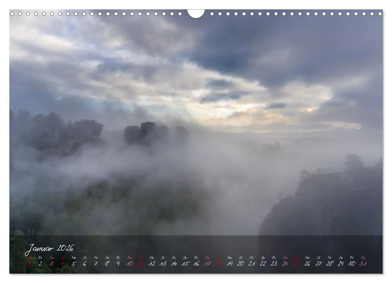 Bild: 9783457367483 | Landschaften der Sächsischen Schweiz (Wandkalender 2026 DIN A3...
