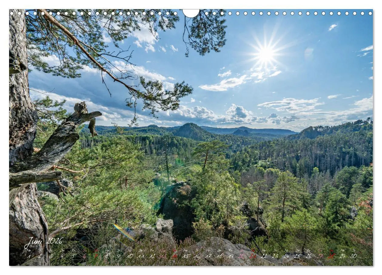 Bild: 9783457367483 | Landschaften der Sächsischen Schweiz (Wandkalender 2026 DIN A3...