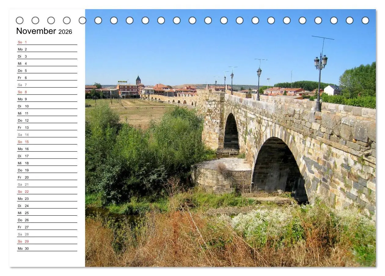 Bild: 9783457987483 | Jakobsweg - Camino Frances (Tischkalender 2026 DIN A5 quer),...