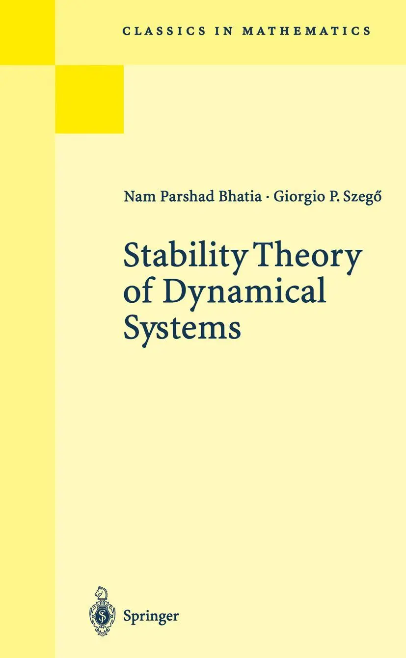Cover: 9783540427483 | Stability Theory of Dynamical Systems | N. P. Bhatia (u. a.) | Buch