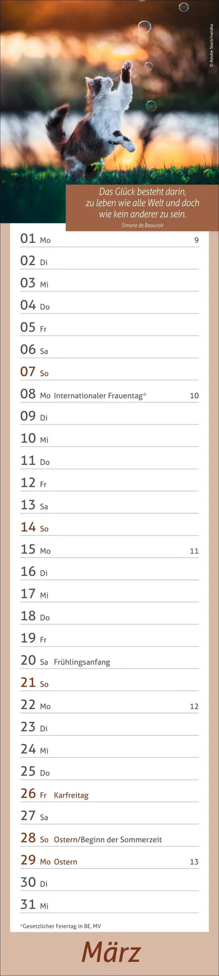 Bild: 9783756417483 | times&amp;more Tage voller Glück Langplaner 2027 | Heye | Kalender | 13 S.